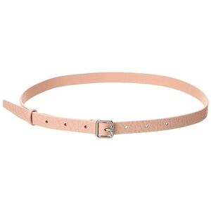 Burberry B-Buckle Blush Pink Leather Belt Size L